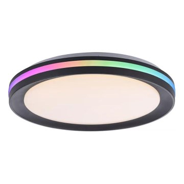 JUST LIGHT. 7509018 - LED RGBW Dimbar taklampa GANGES LED/24W/230V 2700-5000K + fjärrkontroll