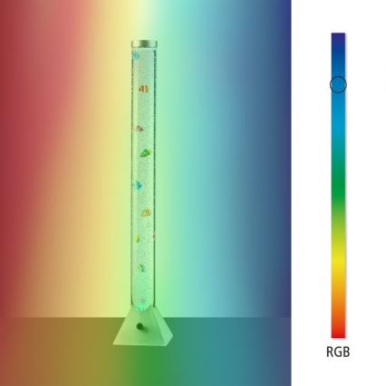 JUST LIGHT. 85106-55 - LED RGB Dekorativ golvlampa AVA 12xLED/0,06W/230V
