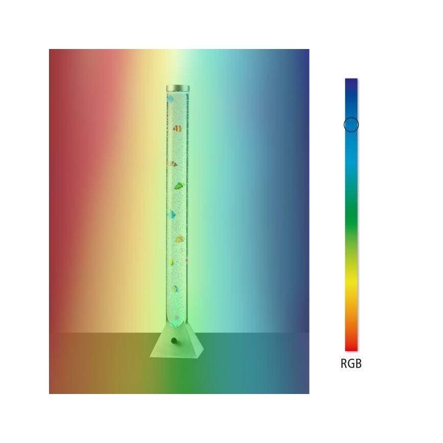 JUST LIGHT. 85106-55 - LED RGB Dekorativ golvlampa AVA 12xLED/0,06W/230V