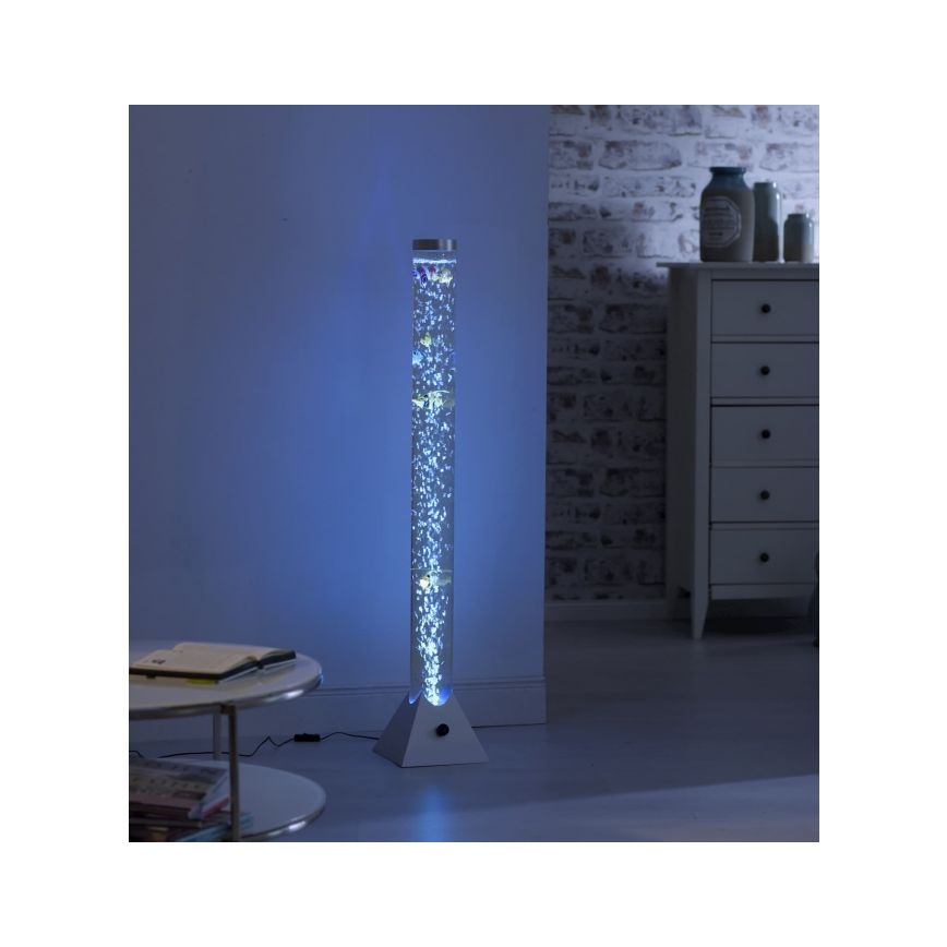 JUST LIGHT. 85106-55 - LED RGB Dekorativ golvlampa AVA 12xLED/0,06W/230V