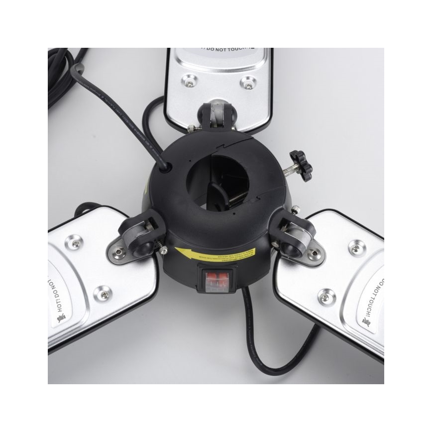 JUST LIGHT. 99513-18 - Utomhus värmeelement GLOW 3x650W/1300W/2000W/230V IP34