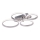 JUST LIGHT. L16271-55 - LED RGBW Dimbar taklampa JOHANNA LOLASMART LED/24W/230V 2700-5000K + fjärrkontroll