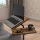 Justerbart bord GLEN 87x67 cm brun/svart