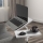 Justerbart bord GLEN 87x67 cm vit