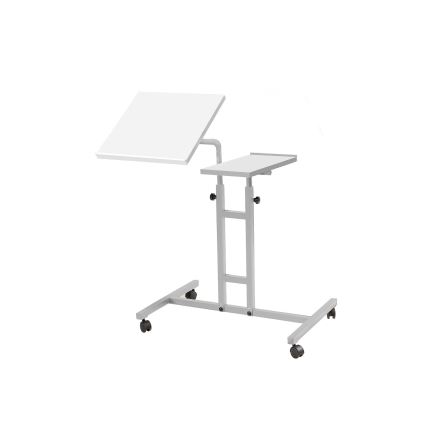 Justerbart bord GLEN 87x67 cm vit