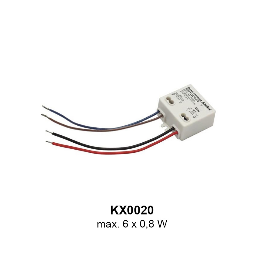 Kanlux 23100 - LED Nattlampa SOLA 1xLED/0,8W/12V