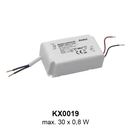Kanlux 23100 - LED Nattlampa SOLA 1xLED/0,8W/12V