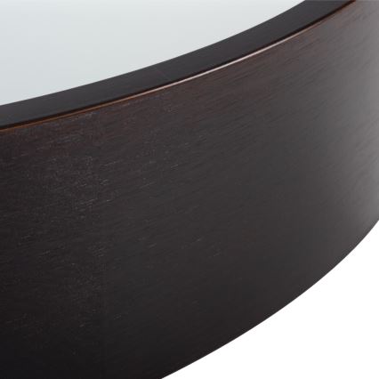 Taklampa JASMIN 2xE27/20W/230V tall ø 37,5 cm wenge