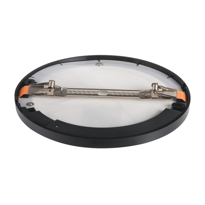 LED Tak/upphängd taklampa med rörelsedetektor 2i1 ERGA LED/17W/230V 3000/4000/6500K svart