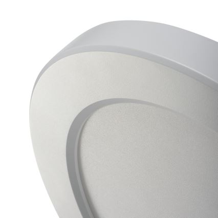 LED Tak/upphängd taklampa med rörelsedetektor 2i1 ERGA LED/17W/230V 3000/4000/6500K vit