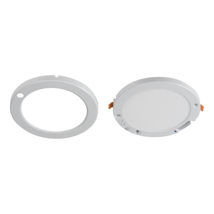 LED Tak/upphängd taklampa med rörelsedetektor 2i1 ERGA LED/17W/230V 3000/4000/6500K vit