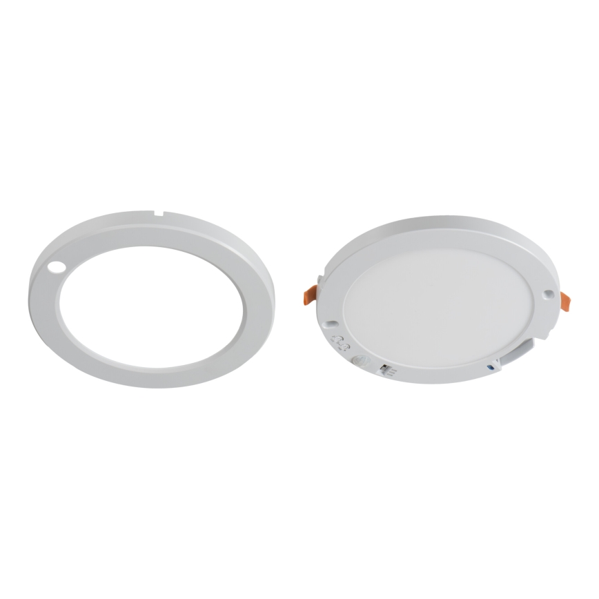 LED Tak/upphängd taklampa med rörelsedetektor 2i1 ERGA LED/17W/230V 3000/4000/6500K vit