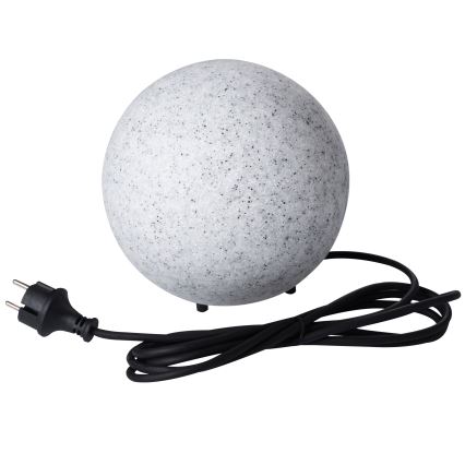 Utomhuslampa STONO 1xE27/25W/230V Ø 30 cm IP65