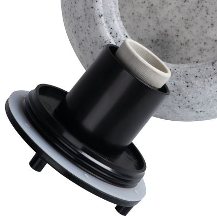 Utomhuslampa STONO 1xE27/25W/230V Ø 30 cm IP65