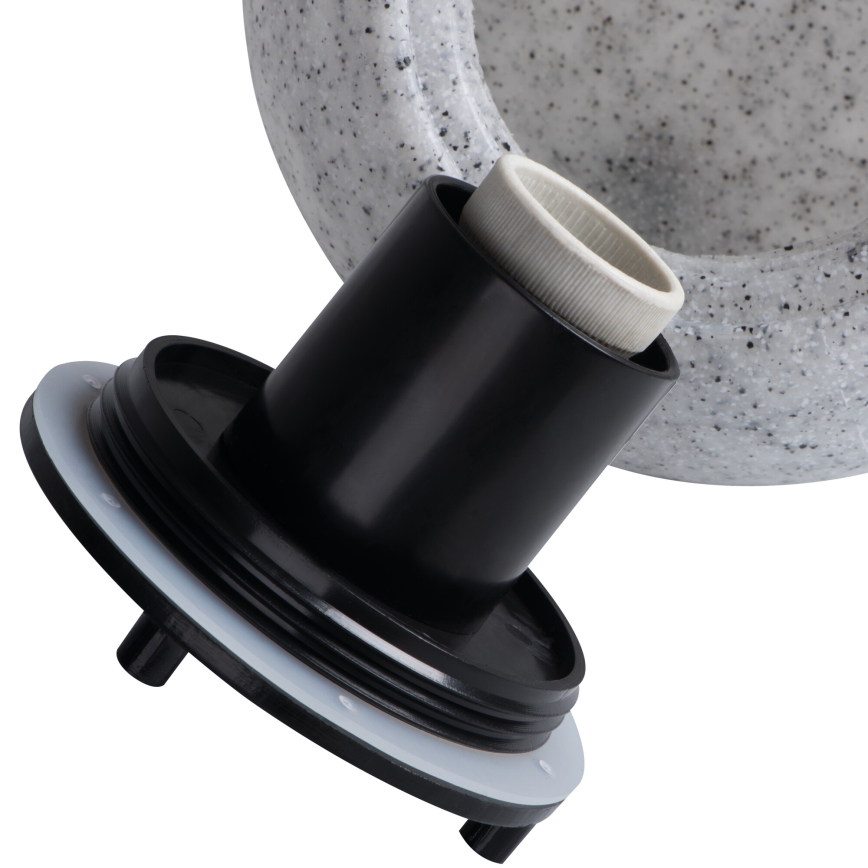 Utomhuslampa STONO 1xE27/25W/230V Ø 30 cm IP65