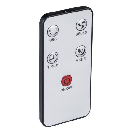 Golvfläkt VENICO 40W/230V silver + Fjärrstyrd