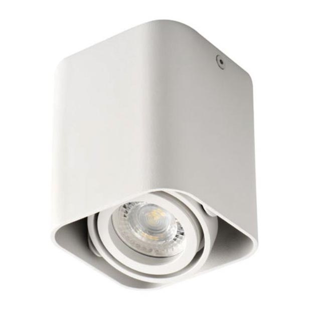 Kanlux 26114 - Spotlight TOLEO DTL 1xGU10/25W/230V vit