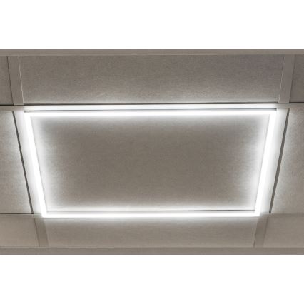 LED Infälld ram AVAR LED/40W/230V 6000K 59x59 cm