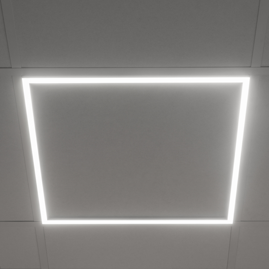 LED Infälld ram AVAR LED/32W/230V 4000K UGR&lt;19 59,5x59,5 cm