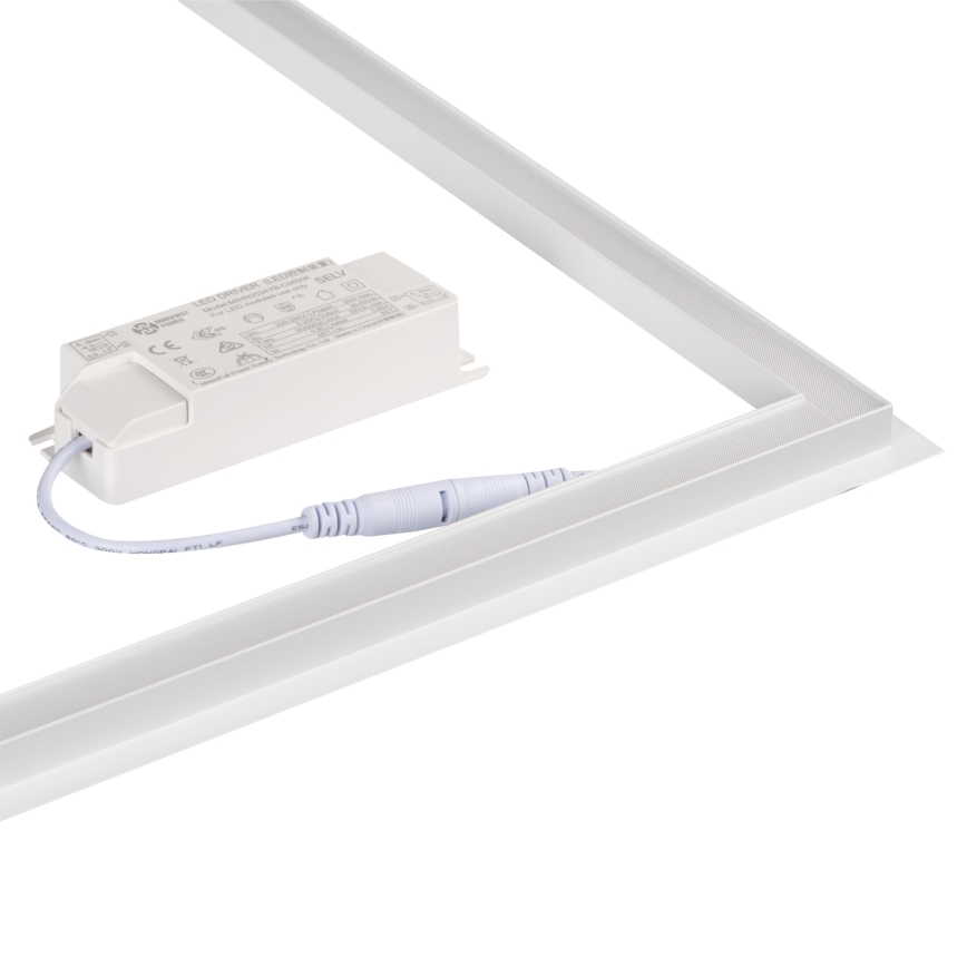 LED Infälld ram AVAR LED/32W/230V 4000K UGR&lt;19 59,5x59,5 cm