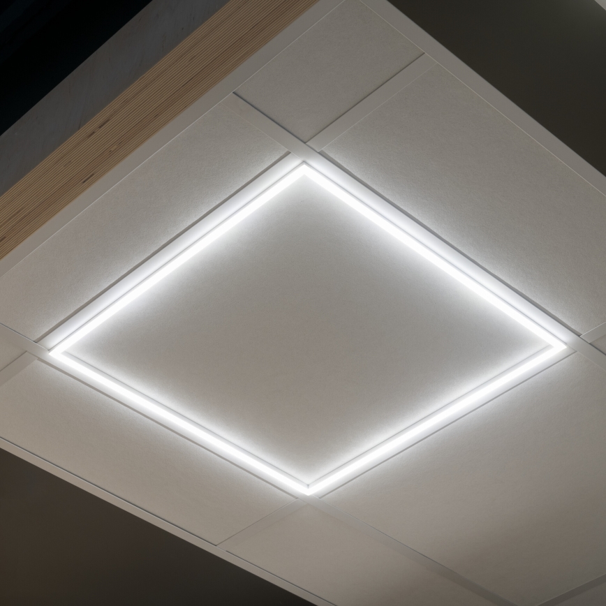 LED Infälld ram AVAR LED/32W/230V 3000/4000/6500K 59x59 cm