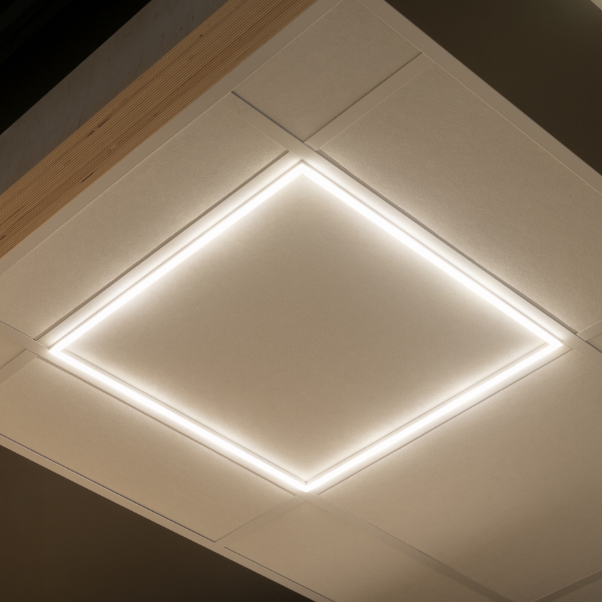 LED Infälld ram AVAR LED/32W/230V 3000/4000/6500K 59x59 cm
