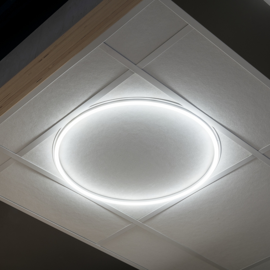 LED Infälld ram AVAR LED/40W/230V 4000K diameter 59 cm