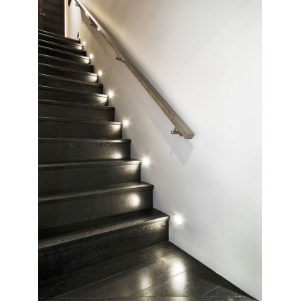 Kanlux 27370 - LED Trappljus APUS med sensor LED/0,8W/12V 3000K