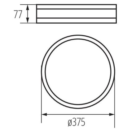 Trä Taklampa JASMIN 2xE27/20W/230V diameter  37,5 cm