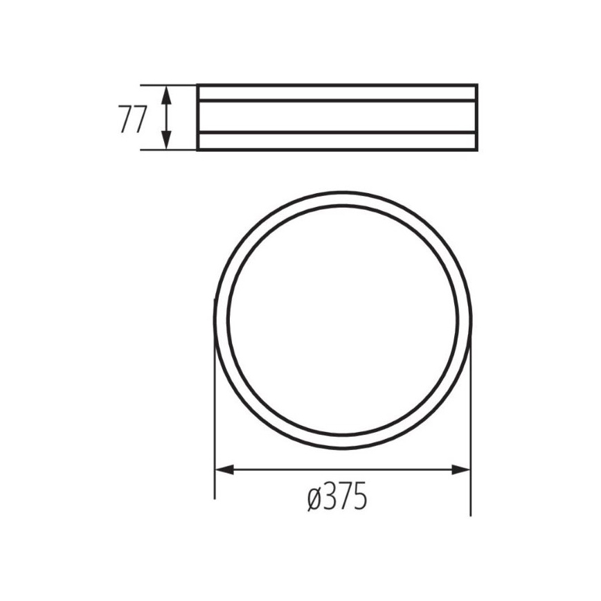 Trä Taklampa JASMIN 2xE27/20W/230V diameter  37,5 cm