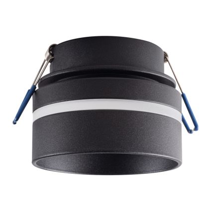 Infälld spotlight GOVIK GU10/10W svart