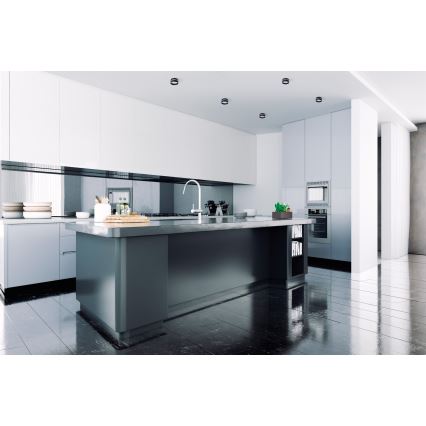 Infälld spotlight GOVIK GU10/10W svart