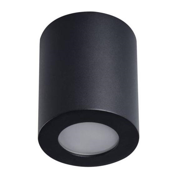 Kanlux 29240 - Badrumsbelysning tak SANI 1xGU10/10W/230V IP44 svart