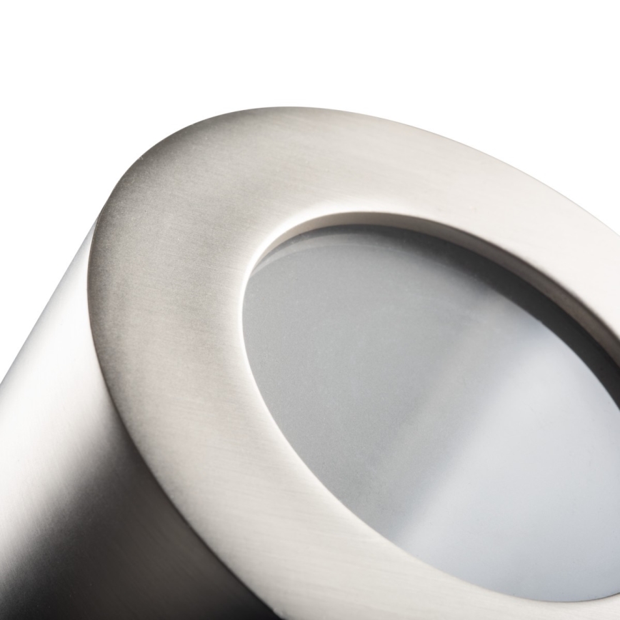 Badrumsbelysning tak SANI 1xGU10/10W/230V IP44 matt krom