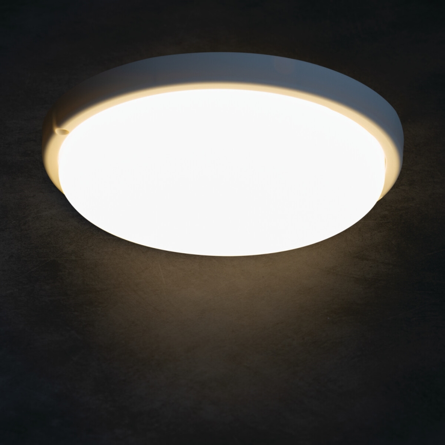 LED taklampa för badrum TOLU LED/18W/230V 4000K IP54 vit