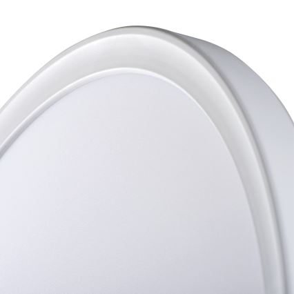 LED taklampa för badrum AZPO LED/11,8W/230V diameter 22,5 cm IP54 vit