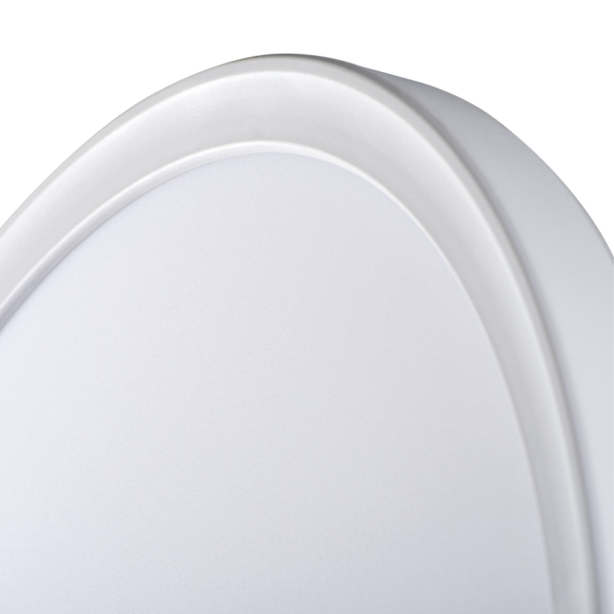 LED taklampa för badrum AZPO LED/11,8W/230V diameter 22,5 cm IP54 vit