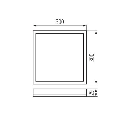 LED taklampa för badrum AZPO LED/17,5W/230V IP54 vit