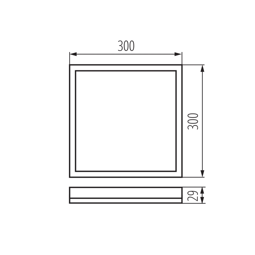 LED taklampa för badrum AZPO LED/17,5W/230V IP54 vit