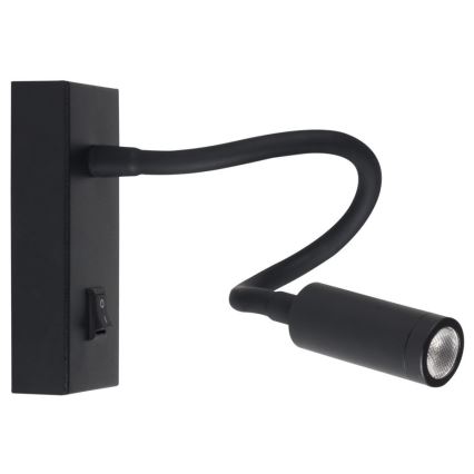LED vägglampa TONIL LED/2,7W/230V svart