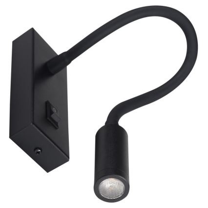 LED vägglampa TONIL LED/2,7W/230V svart