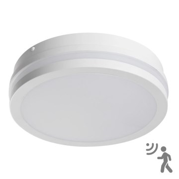 Kanlux 32944 - LED Utomhus Takbelysning med sensor BENO LED/18W/230V 4000K vit IP54