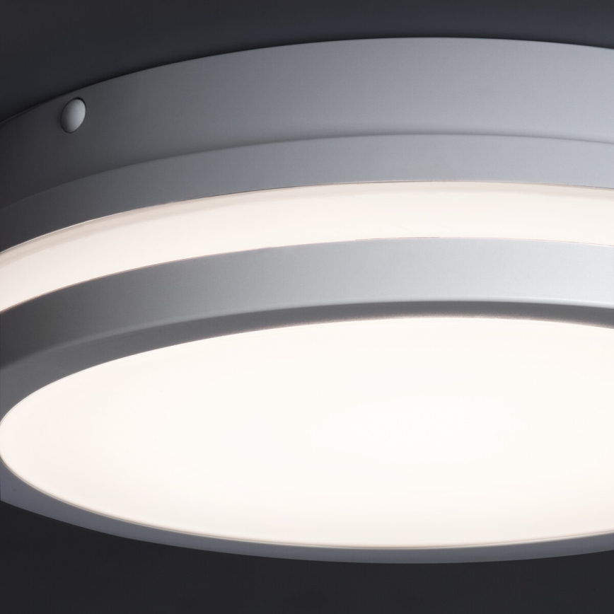Kanlux 32944 - LED Utomhus Takbelysning med sensor BENO LED/18W/230V 4000K vit IP54
