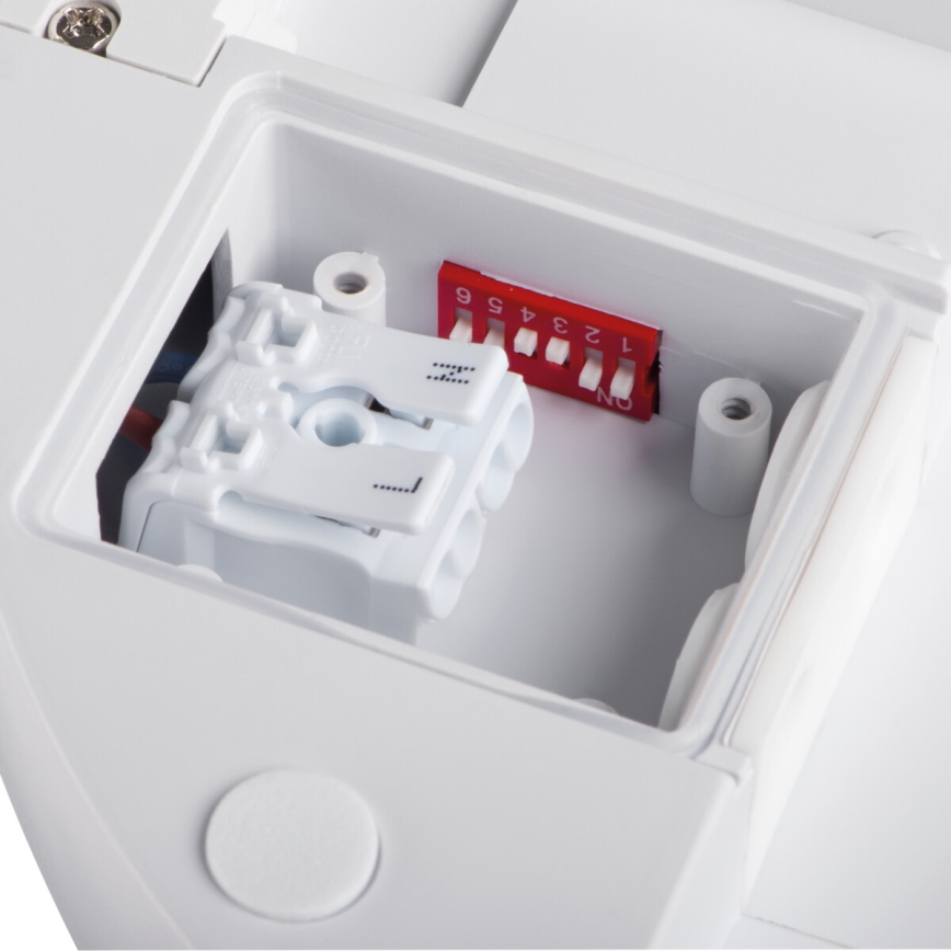 Kanlux 32944 - LED Utomhus Takbelysning med sensor BENO LED/18W/230V 4000K vit IP54