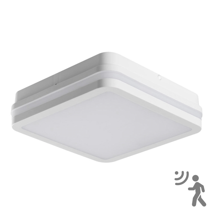 Kanlux 32946 - LED Utomhus Takbelysning med sensor BENO LED/18W/230V 4000K vit IP54