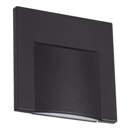 LED trappljus  ERINUS LED/0,8W/12V 3000K svart 