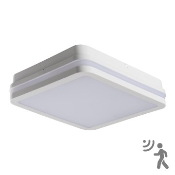 Kanlux 33346 - LED Utomhusbelysning med sensor BENO LED/24W/230V 4000K vit IP54