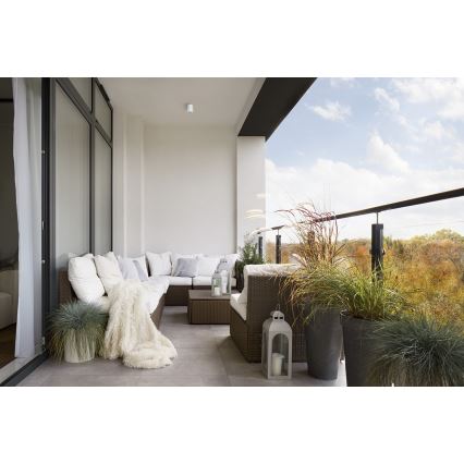 Kanlux 33360 - Spotlight för utomhusbruk AQILO 1xGU10/7W/230V IP65 vit
