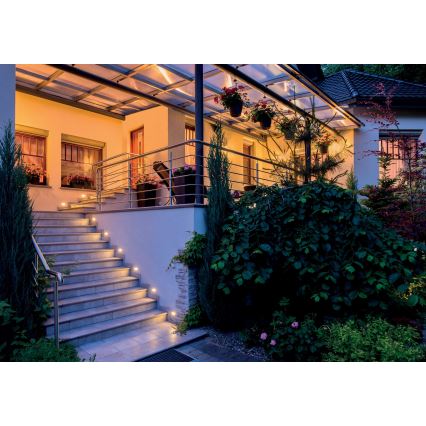 LED Inbygd lampa  GLASI LED/3W/230V 3000K IP44 vit