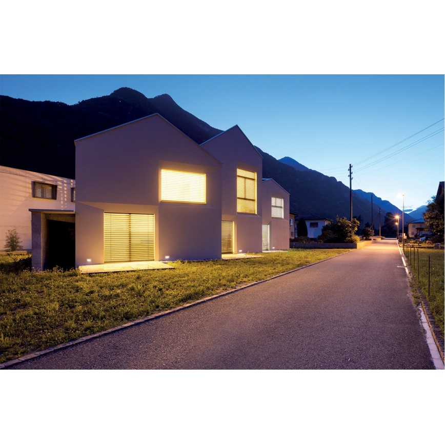 LED Inbygd lampa  GLASI LED/3W/230V 4000K IP44 svart
